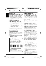 Предварительный просмотр 6 страницы JVC KD-ADV6160 Instructions Manual