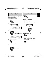 Предварительный просмотр 11 страницы JVC KD-ADV6160 Instructions Manual