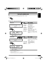 Предварительный просмотр 31 страницы JVC KD-ADV6160 Instructions Manual