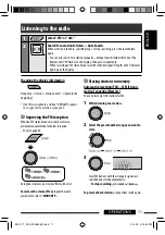 Preview for 11 page of JVC KD-ADV6580 Instructions Manual