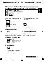 Preview for 35 page of JVC KD-ADV6580 Instructions Manual