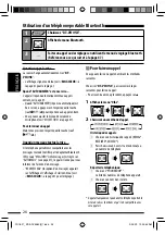 Preview for 146 page of JVC KD-ADV6580 Instructions Manual