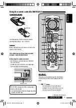 Предварительный просмотр 9 страницы JVC KD-ADV7490 Instruction Manual