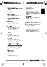 Предварительный просмотр 11 страницы JVC KD-ADV7490 Instruction Manual