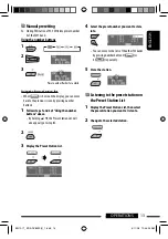 Предварительный просмотр 13 страницы JVC KD-ADV8490 Instructions Manual