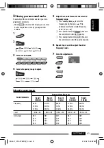 Предварительный просмотр 41 страницы JVC KD-ADV8490 Instructions Manual