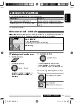 Preview for 21 page of JVC KD-AHD59 - Radio / HD Instructions Manual