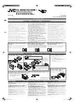 JVC KD-AHD65 Installation Manual предпросмотр