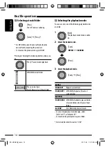 Предварительный просмотр 14 страницы JVC KD-AHD69 Instruction Manual