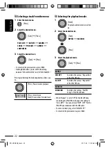 Предварительный просмотр 22 страницы JVC KD-AHD69 Instruction Manual