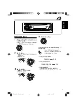 Предварительный просмотр 9 страницы JVC KD-AR260 Instructions Manual