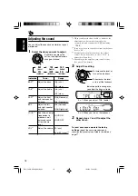 Предварительный просмотр 18 страницы JVC KD-AR260 Instructions Manual