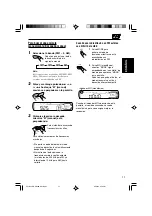 Предварительный просмотр 33 страницы JVC KD-AR260 Instructions Manual