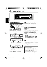 Предварительный просмотр 36 страницы JVC KD-AR260 Instructions Manual