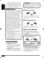 Предварительный просмотр 2 страницы JVC KD-AR270 - Radio / CD Instructions Manual