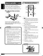 Предварительный просмотр 34 страницы JVC KD-AR270 - Radio / CD Instructions Manual