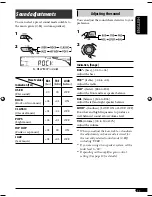 Предварительный просмотр 55 страницы JVC KD-AR270 - Radio / CD Instructions Manual