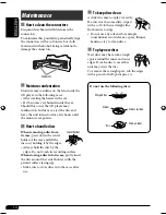 Предварительный просмотр 58 страницы JVC KD-AR270 - Radio / CD Instructions Manual