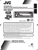 Предварительный просмотр 111 страницы JVC KD-AR270 - Radio / CD Instructions Manual