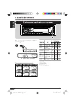 Предварительный просмотр 18 страницы JVC KD-AR360 Instructions Manual