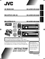 JVC KD-AR370 Instructions Manual предпросмотр