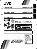 JVC KD-AR390 Instructions Manual предпросмотр