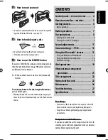 Preview for 113 page of JVC KD-AR390 Instructions Manual