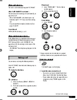 Preview for 127 page of JVC KD-AR390 Instructions Manual