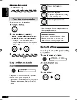 Preview for 128 page of JVC KD-AR390 Instructions Manual