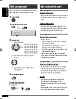 Preview for 132 page of JVC KD-AR390 Instructions Manual