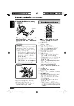 Предварительный просмотр 6 страницы JVC KD-AR5500 Instructions Manual