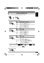 Предварительный просмотр 19 страницы JVC KD-AR5500 Instructions Manual