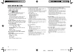 Предварительный просмотр 32 страницы JVC KD-AR555 Instruction Manual