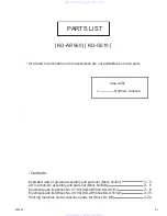 Предварительный просмотр 61 страницы JVC KD-AR560 Service Manual