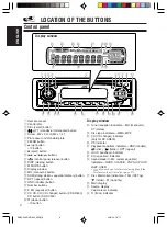 Предварительный просмотр 4 страницы JVC KD-AR600 Instructions Manual