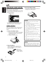 Предварительный просмотр 6 страницы JVC KD-AR600 Instructions Manual