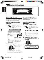 Предварительный просмотр 10 страницы JVC KD-AR600 Instructions Manual