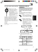 Предварительный просмотр 103 страницы JVC KD-AR600 Instructions Manual