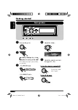 Предварительный просмотр 8 страницы JVC KD-AR7500 - Radio / CD Instruction Manual