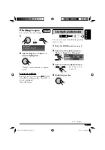 Предварительный просмотр 19 страницы JVC KD-AR7500 - Radio / CD Instruction Manual