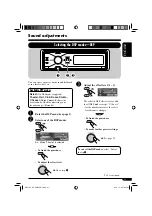 Предварительный просмотр 21 страницы JVC KD-AR7500 - Radio / CD Instruction Manual