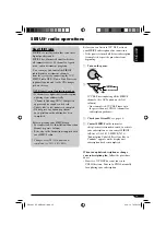 Предварительный просмотр 39 страницы JVC KD-AR7500 - Radio / CD Instruction Manual