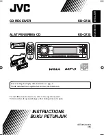 Предварительный просмотр 97 страницы JVC KD-AR770 Instructions Manual