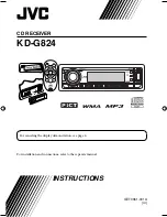 Предварительный просмотр 51 страницы JVC KD-AR870 Instructions Manual