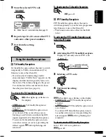 Предварительный просмотр 99 страницы JVC KD-AR870 Instructions Manual