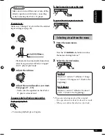 Предварительный просмотр 117 страницы JVC KD-AR870 Instructions Manual