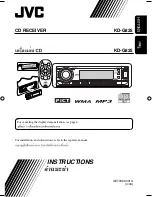 Предварительный просмотр 137 страницы JVC KD-AR870 Instructions Manual