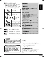 Предварительный просмотр 139 страницы JVC KD-AR870 Instructions Manual