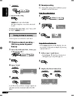 Предварительный просмотр 144 страницы JVC KD-AR870 Instructions Manual