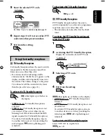 Предварительный просмотр 315 страницы JVC KD-AR870 Instructions Manual